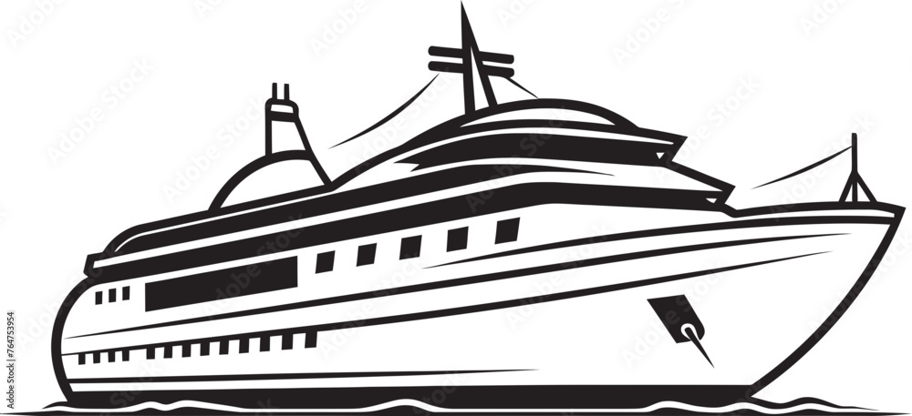 Symphonic Sailing Musical Artist Ship Emblematic Design Acoustic Odyssey Ship Logo Reflecting Musicians Artistry Symphonic Sailing Musical Artist Ship Emblematic Design Acoustic Odyssey Ship Logo Reflecting Musicians Artistry