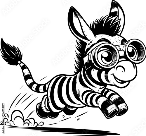 Zoomy Zonkey Cartoon icon 7