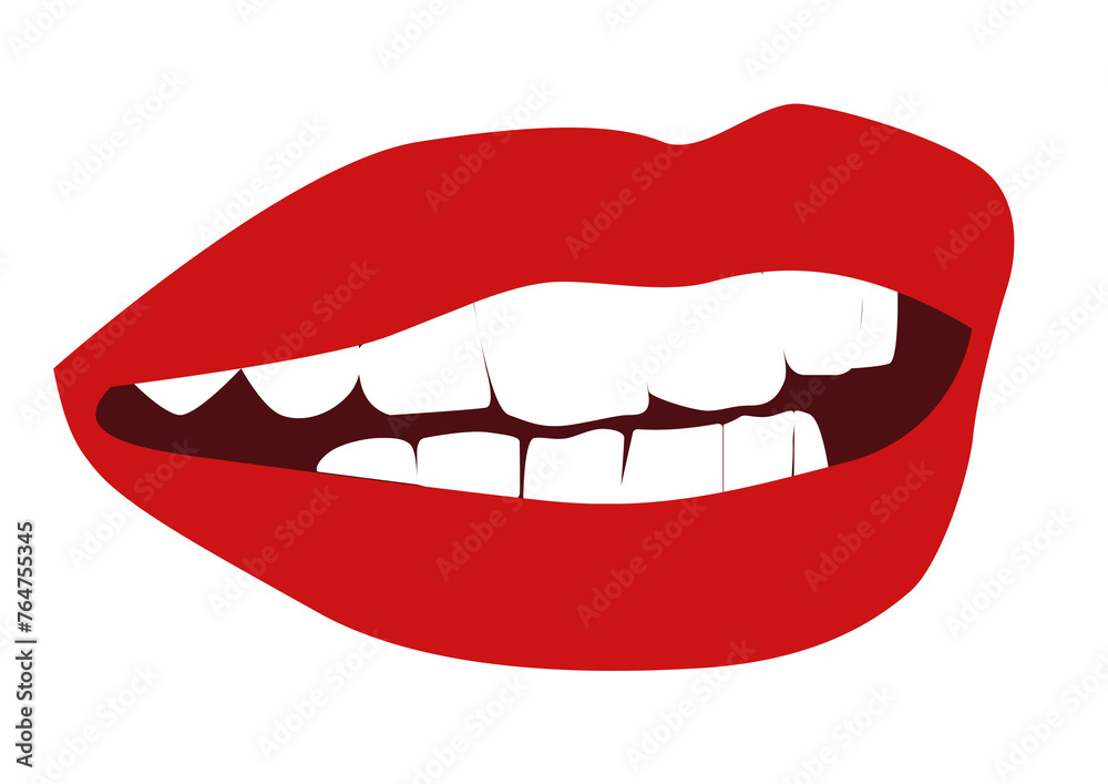 isolated mouth vector on transparent png background isolated mouth vector on transparent png background