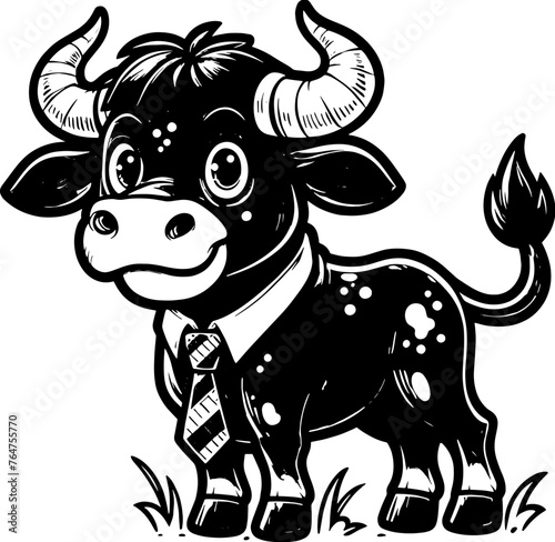 Zesty Zebu Cartoon icon 1