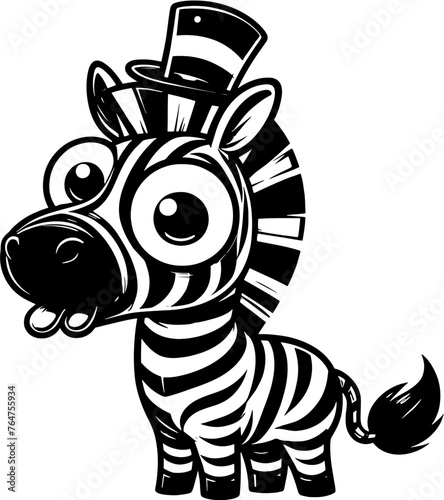 Zany Zebu Cartoon icon 10