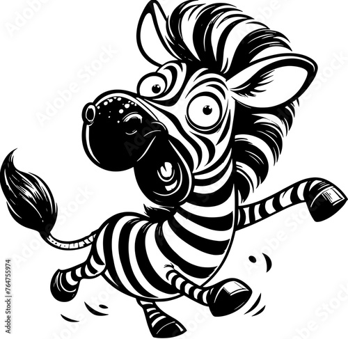 Zany Zebu Cartoon icon 4