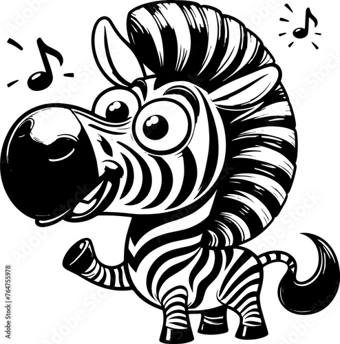 Zany Zebu Cartoon icon 13