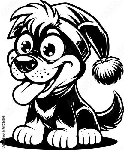 Wallpaper Mural Zany rottweiler Cartoon icon Torontodigital.ca