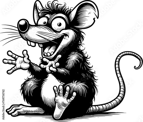 Zany Rat Cartoon icon 4