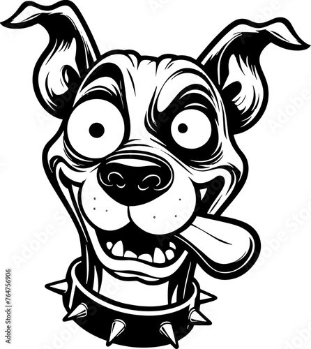 Zany Pit bull Cartoon icon 4