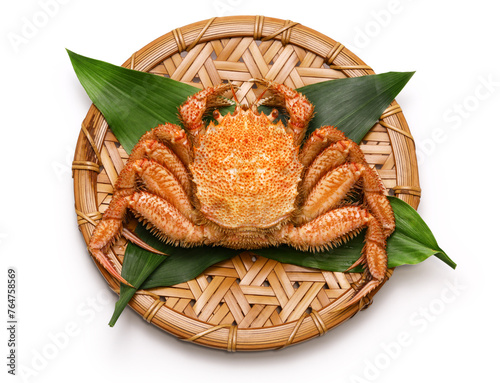 Foto boiled horsehair crab(Kegani) from Hokkaido