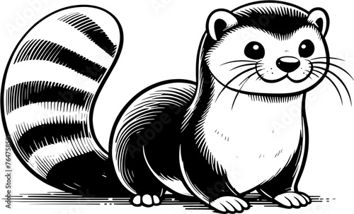 Wobble Weasel Cartoon icon 2