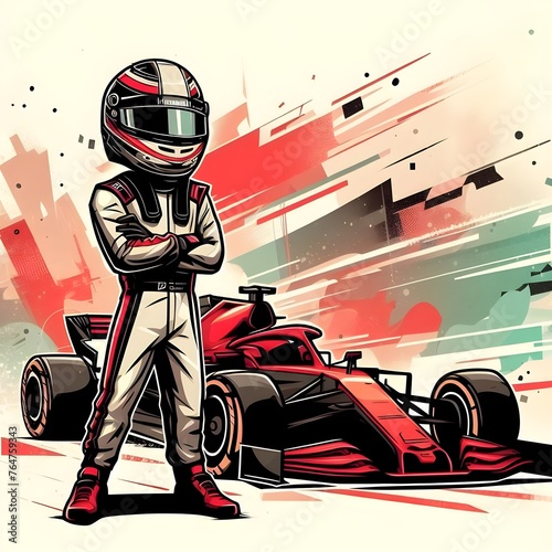 Animated Motorsport Art