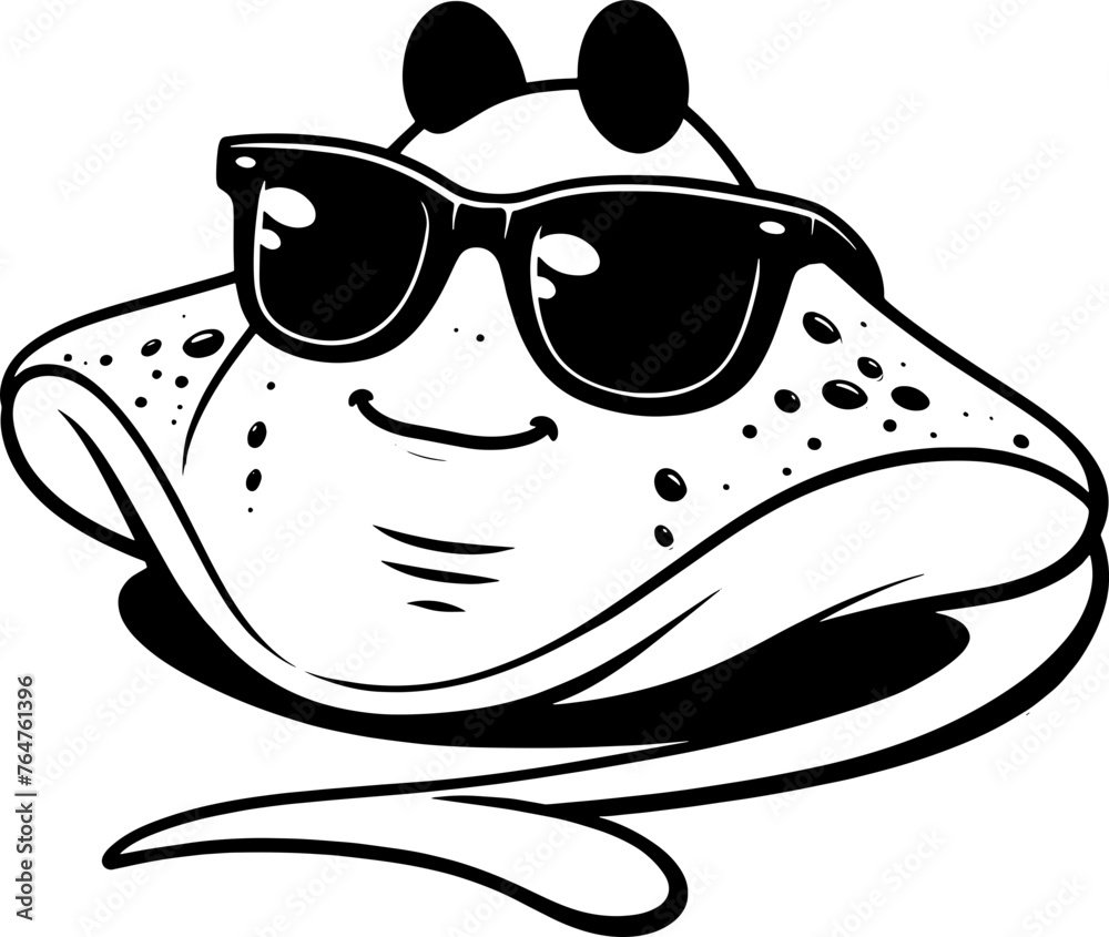 Snazzy Stingray Cartoon icon 11