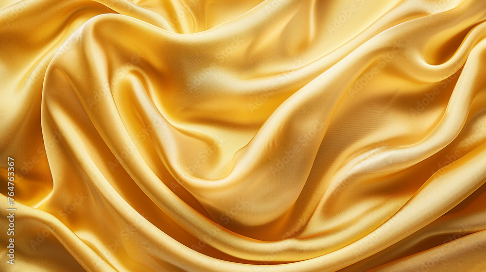 Bright flowy golden silk fabric texture Bright flowy golden silk fabric texture