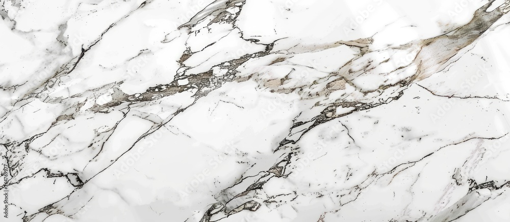 An image featuring a smooth marble texture against a clean white background, ideal for design and creative projects