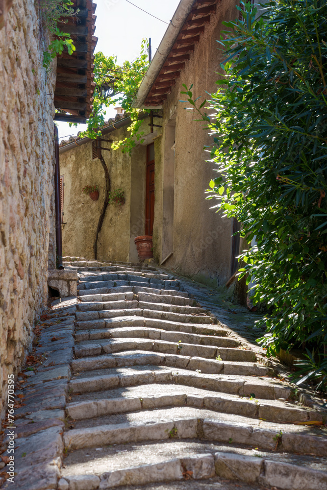 Corciano, medieval village near Perugia, Umbria