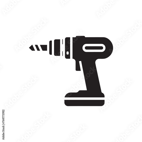 Drill machine icon 