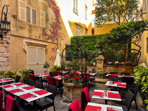 Courtyard of Rue Comte Félix Gastaldi, Monaco