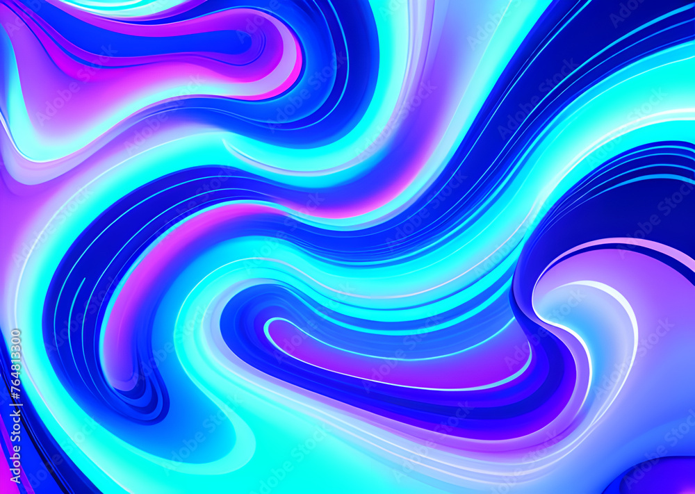 Bright poster, fashionable restro style, wavy multi-colored, beautiful wide format, 60s, 70s, 80s, colorful watercolor background for poster or brochure cover design, Generative AI Bright poster, fashionable restro style, wavy multi-colored, beautiful wide format, 60s, 70s, 80s, colorful watercolor background for poster or brochure cover design, Generative AI