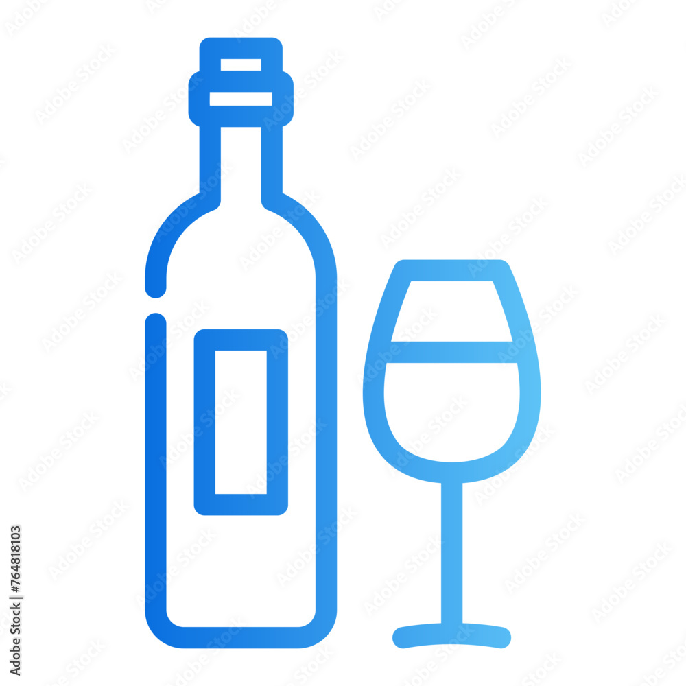 wine gradient icon wine gradient icon