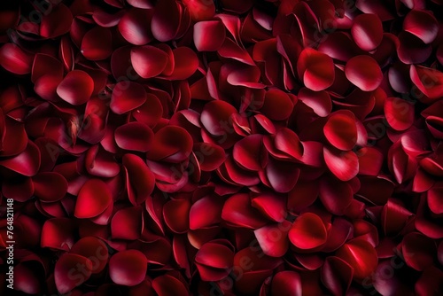 Red rose petals texture background