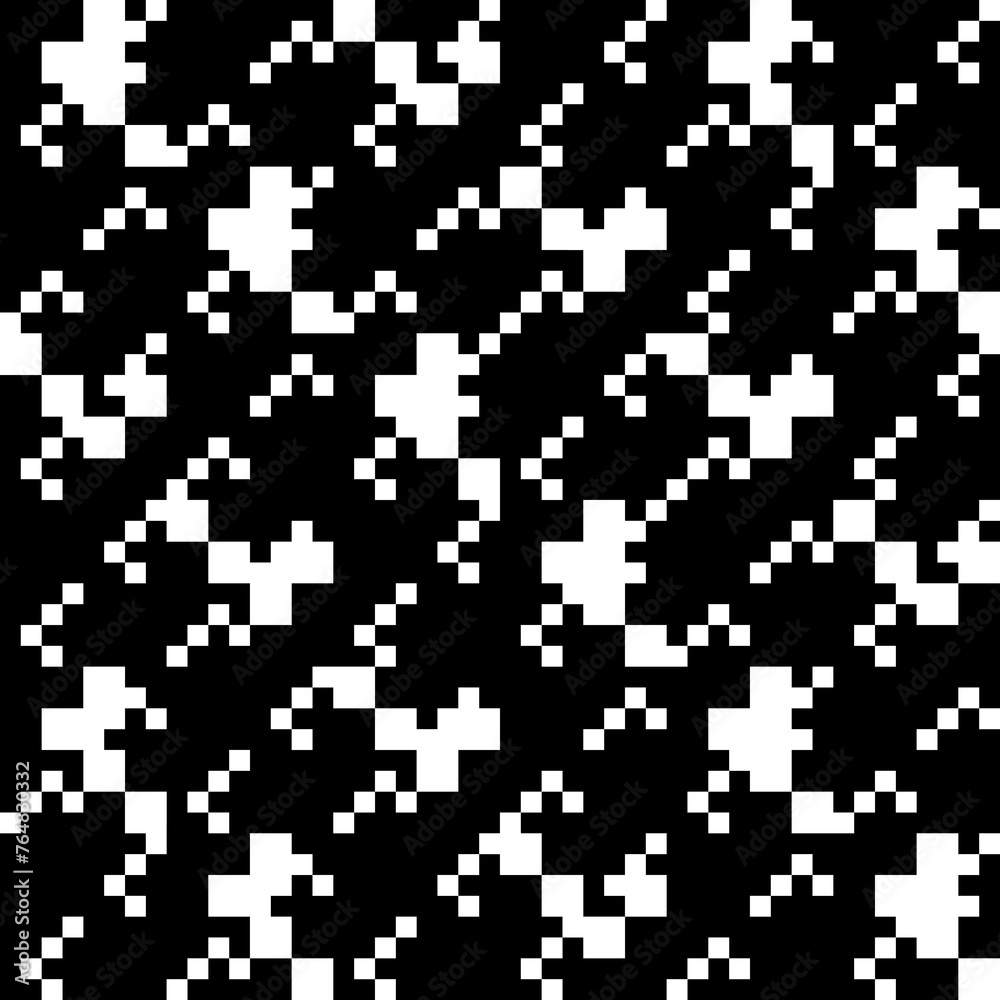 Squares, figures seamless pattern. Checks, shapes ornate. Ethnic ornament. Geometric background. Modern wallpaper. Tribal motif. Textile print, web design, geometry abstract. Geometrical image. Vector Squares, figures seamless pattern. Checks, shapes ornate. Ethnic ornament. Geometric background. Modern wallpaper. Tribal motif. Textile print, web design, geometry abstract. Geometrical image. Vector