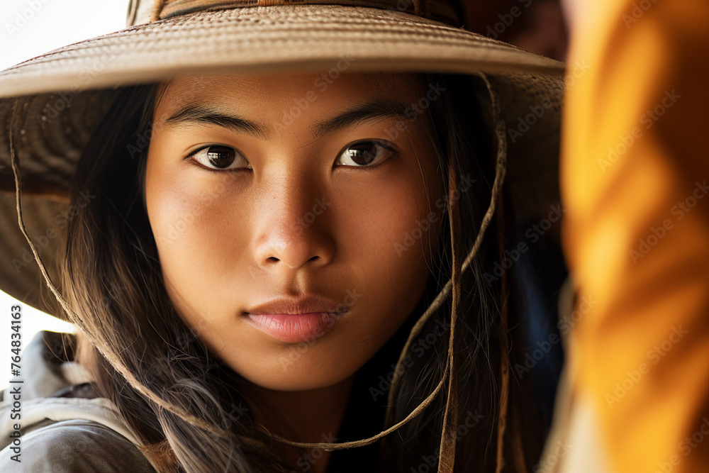 AI generated picture image of smiling nice tourist leisure activity weekend vacation tour AI generated picture image of smiling nice tourist leisure activity weekend vacation tour