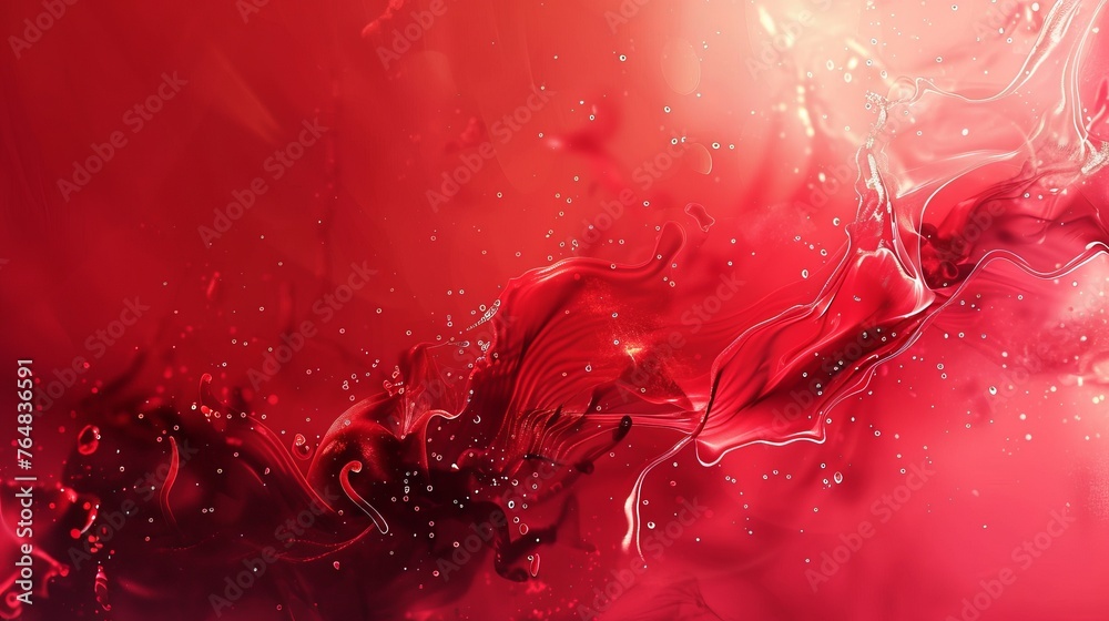 A red liquid gradient background with added noise, creating a vibrant and dynamic abstract scene A red liquid gradient background with added noise, creating a vibrant and dynamic abstract scene