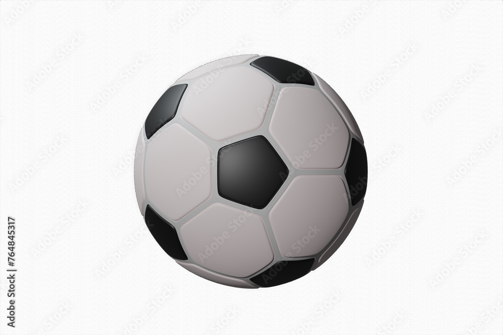 soccer ball on transparent background