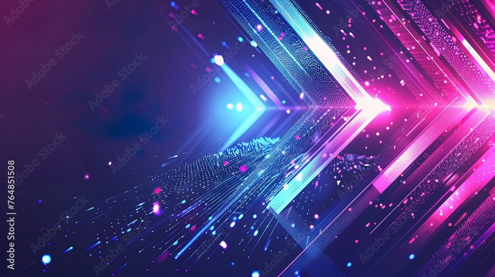 Abstract neon dynamic background. Abstract neon dynamic background.