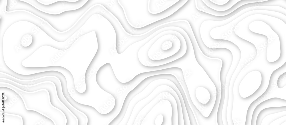 3d render, abstract white paper background. Paper cut vector art background banner texture. multi layer cutout geometric pattern on vector, Abstract soft white background with waves. 3d render, abstract white paper background. Paper cut vector art background banner texture. multi layer cutout geometric pattern on vector, Abstract soft white background with waves.