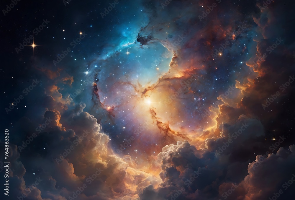 Fototapeta premium space of space