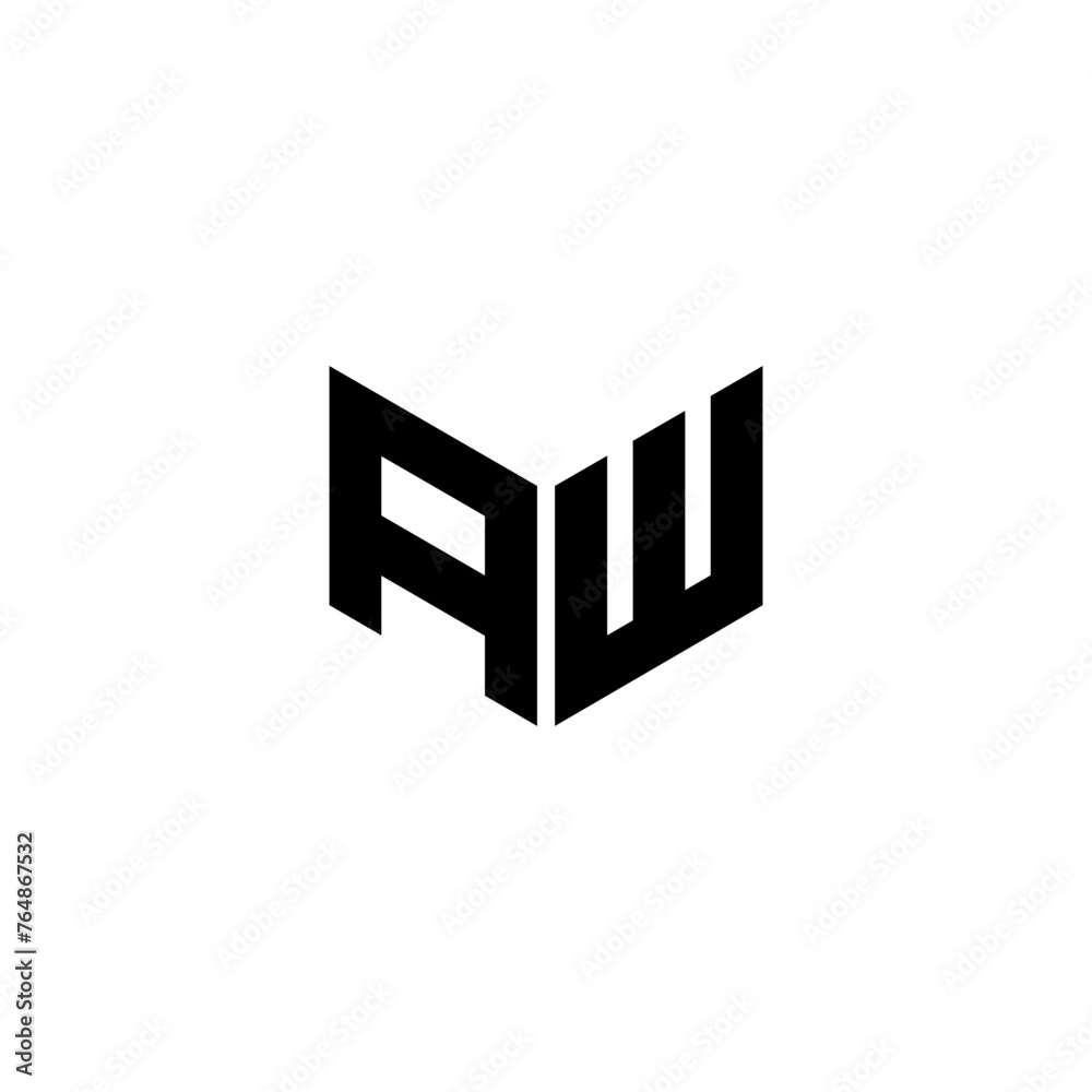 AW letter logo design with white background in illustrator. Vector logo, calligraphy designs for logo, Poster, Invitation, etc. AW letter logo design with white background in illustrator. Vector logo, calligraphy designs for logo, Poster, Invitation, etc.