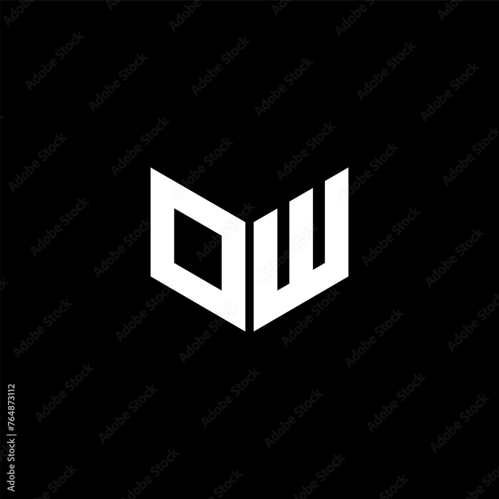 DW letter logo design with black background in illustrator. Vector logo, calligraphy designs for logo, Poster, Invitation, etc. DW letter logo design with black background in illustrator. Vector logo, calligraphy designs for logo, Poster, Invitation, etc.