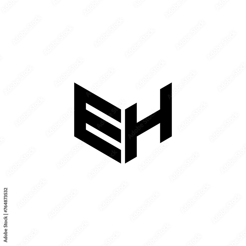 EH letter logo design with white background in illustrator. Vector logo, calligraphy designs for logo, Poster, Invitation, etc. EH letter logo design with white background in illustrator. Vector logo, calligraphy designs for logo, Poster, Invitation, etc.