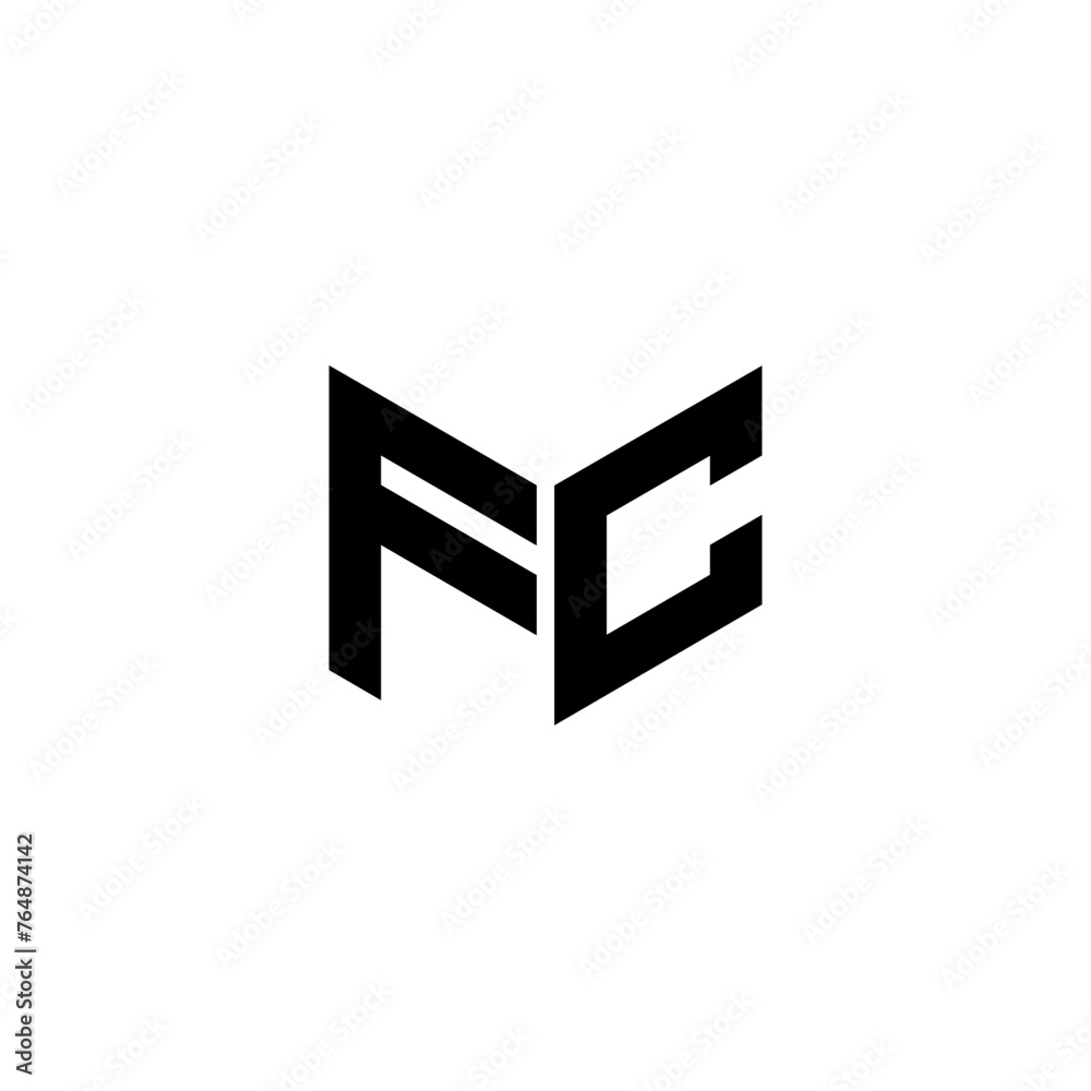 FC letter logo design with white background in illustrator. Vector logo, calligraphy designs for logo, Poster, Invitation, etc. FC letter logo design with white background in illustrator. Vector logo, calligraphy designs for logo, Poster, Invitation, etc.