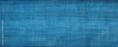 Azure raw burlap cloth for photo background, in the style of realistic textures