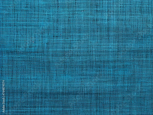 Azure raw burlap cloth for photo background, in the style of realistic textures