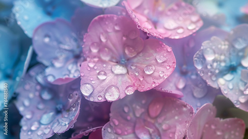 雨に濡れた紫陽花1