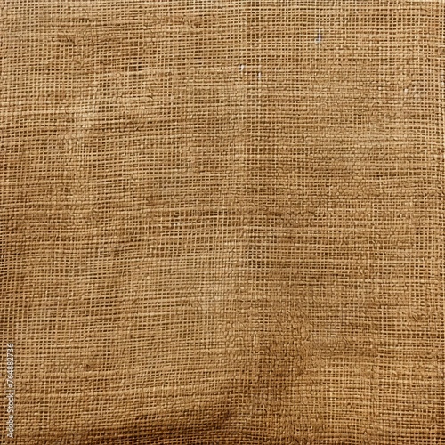 Beige raw burlap cloth for photo background