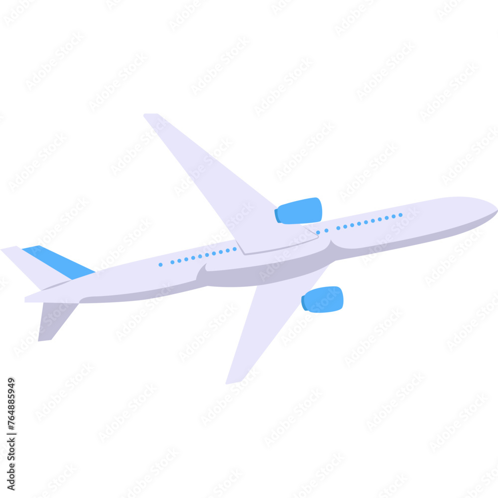 Airplane Illustration Vector Airplane Illustration Vector