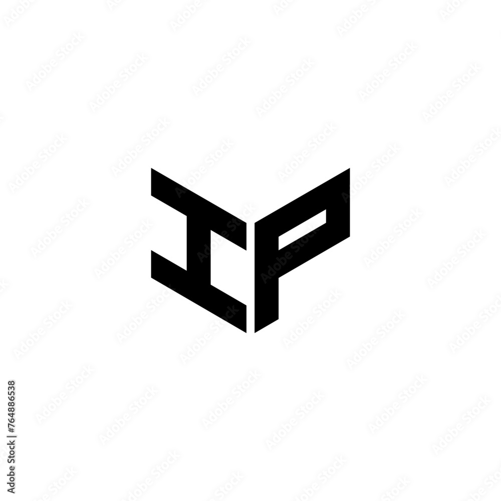 IP letter logo design with white background in illustrator, cube logo, vector logo, modern alphabet font overlap style. calligraphy designs for logo, Poster, Invitation, etc. IP letter logo design with white background in illustrator, cube logo, vector logo, modern alphabet font overlap style. calligraphy designs for logo, Poster, Invitation, etc.