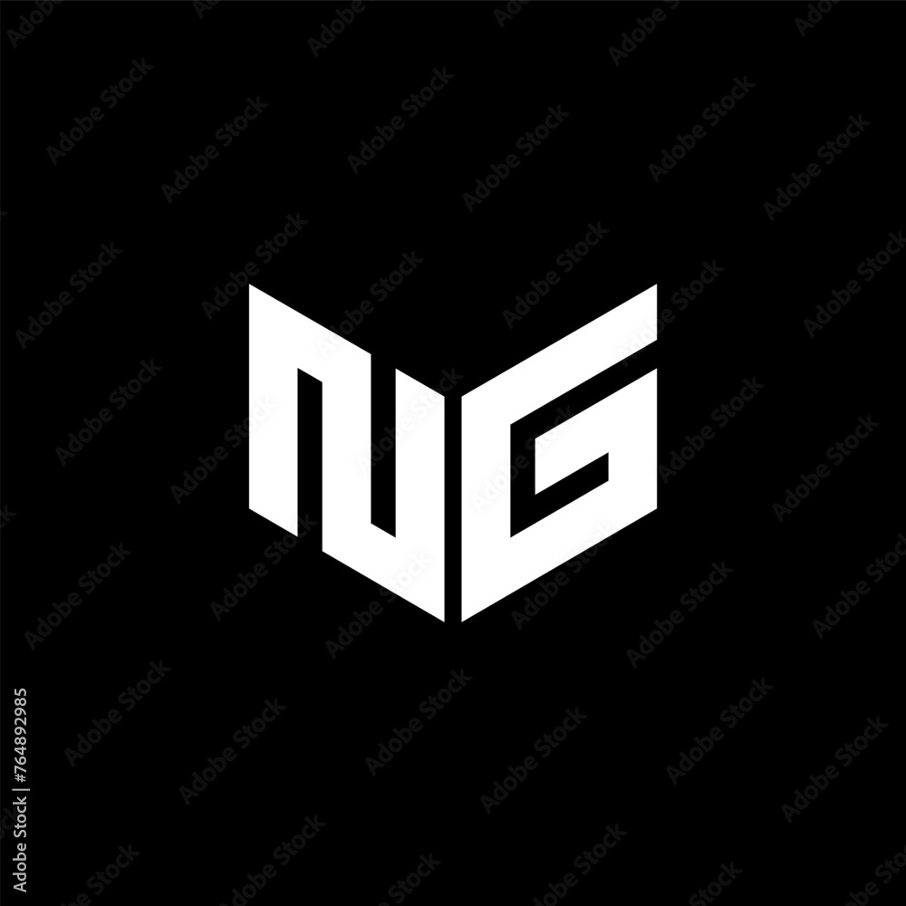 NG letter logo design with black background in illustrator. Vector logo, calligraphy designs for logo, Poster, Invitation, etc. NG letter logo design with black background in illustrator. Vector logo, calligraphy designs for logo, Poster, Invitation, etc.