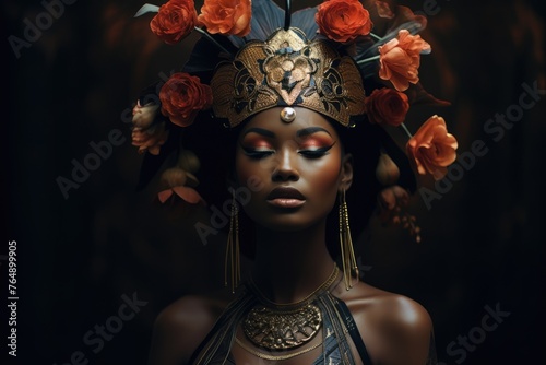 Dark-skinned Goddess