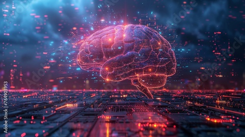 Natural Language Processing within AI equips machines with the ability to comprehend, analyze, and generate human language, driving advancements in communication technology.
 photo