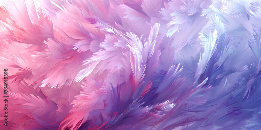 Soft Abstract Background With Feathery Strokes Blending Beautifully