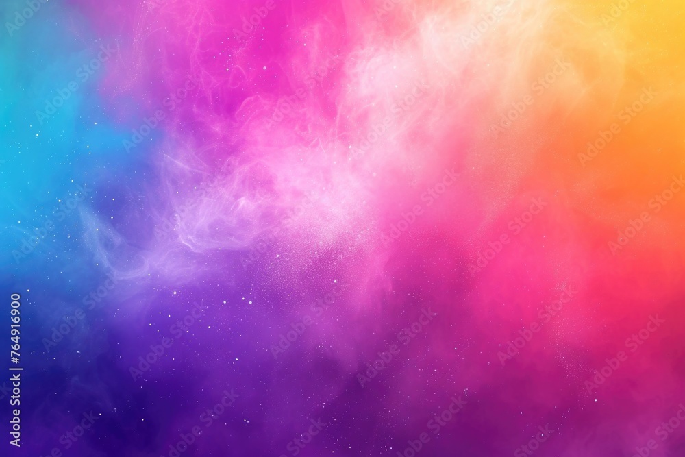 Colorful abstract background for happy Holi celebration.
