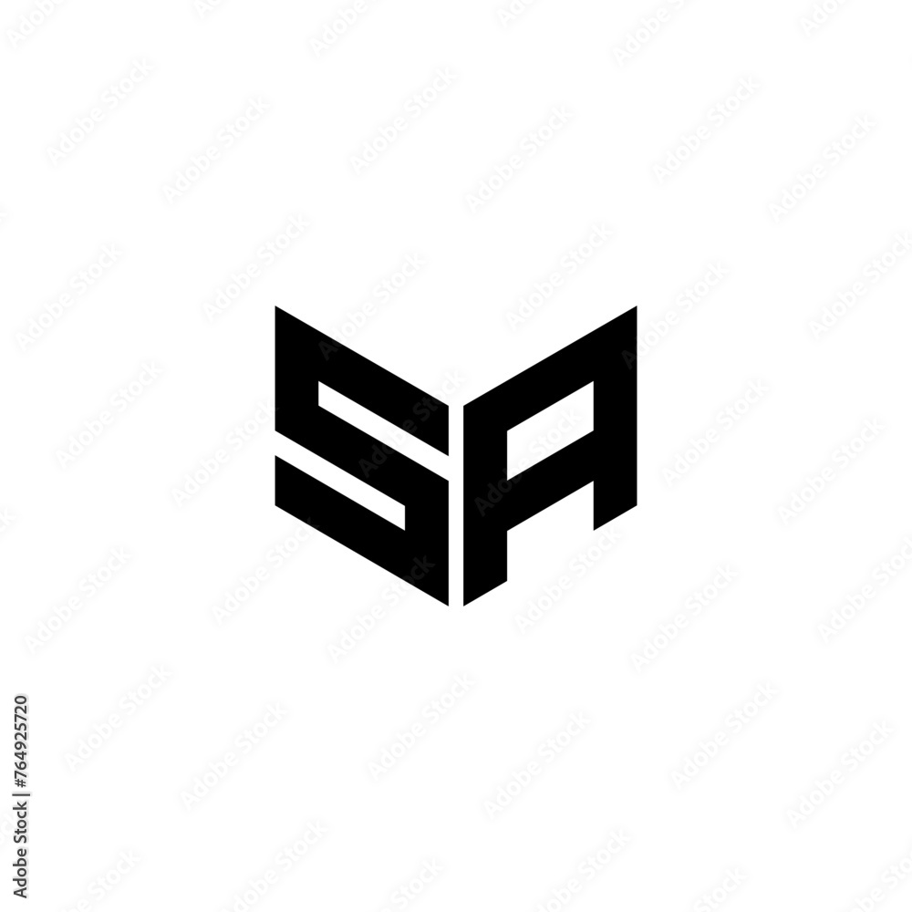 SA letter logo design with white background in illustrator, cube logo, vector logo, modern alphabet font overlap style. calligraphy designs for logo, Poster, Invitation, etc. SA letter logo design with white background in illustrator, cube logo, vector logo, modern alphabet font overlap style. calligraphy designs for logo, Poster, Invitation, etc.