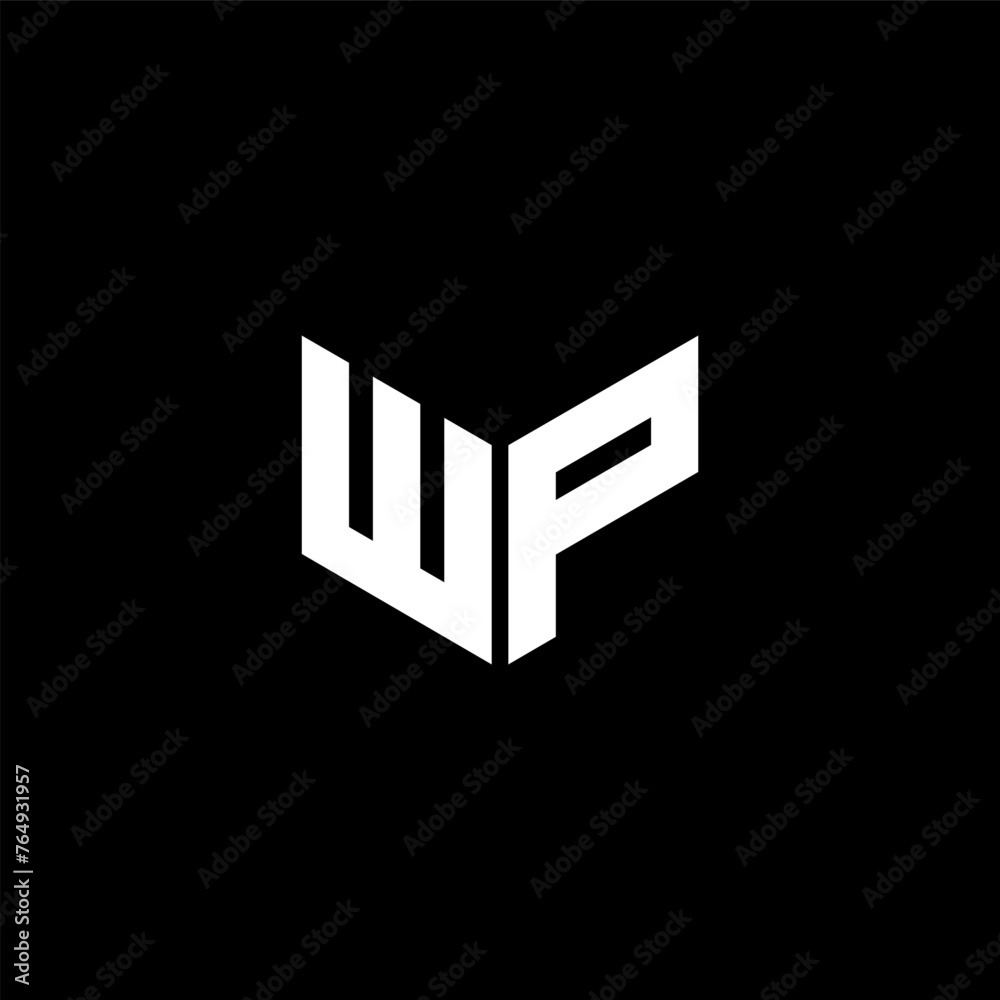 WP letter logo design with black background in illustrator, cube logo, vector logo, modern alphabet font overlap style. calligraphy designs for logo, Poster, Invitation, etc. WP letter logo design with black background in illustrator, cube logo, vector logo, modern alphabet font overlap style. calligraphy designs for logo, Poster, Invitation, etc.