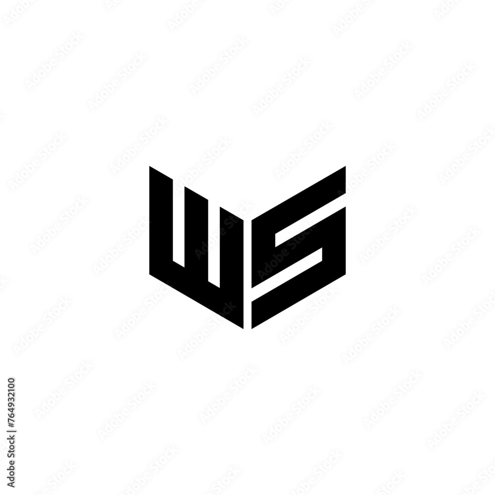 WS letter logo design with white background in illustrator, cube logo, vector logo, modern alphabet font overlap style. calligraphy designs for logo, Poster, Invitation, etc. WS letter logo design with white background in illustrator, cube logo, vector logo, modern alphabet font overlap style. calligraphy designs for logo, Poster, Invitation, etc.