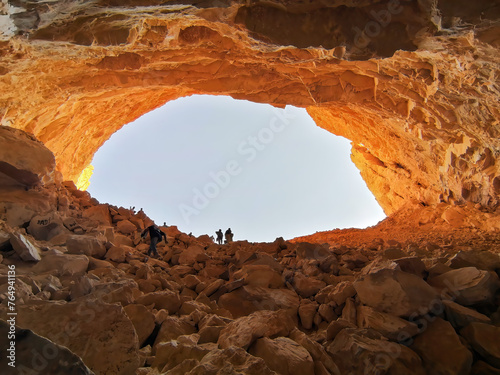 An adventure place, Al-Heet Cave, in Al-Kharj, Riyadh, Saudi Arabia. Photos taken in the month of February 11th, 2024.