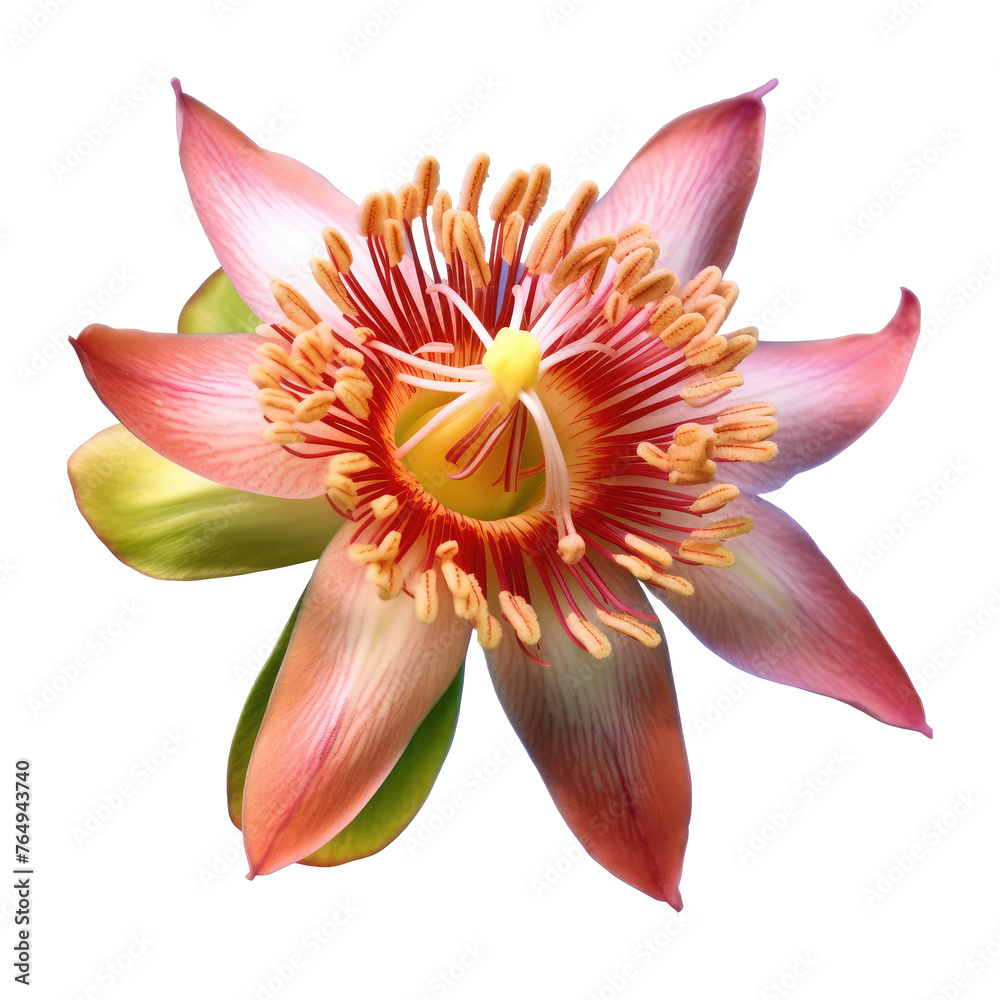 Beautiful flower isolated on white