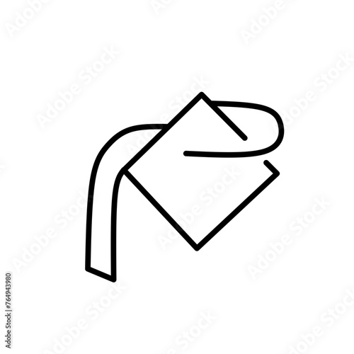 Drawing Tools Line Icon photo
